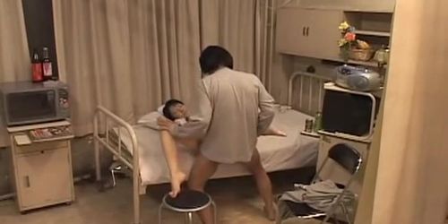 Busty kinky nurse rides for cum in Japanese sex video