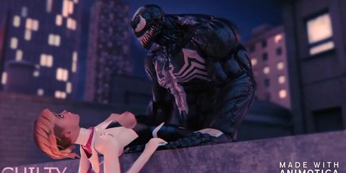 3dguilty Gwen vs Venom Plus pics