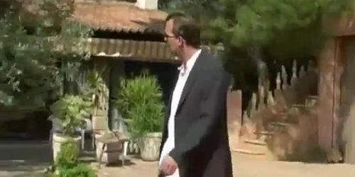 GBS - Schoolgirl gets birched by headmister