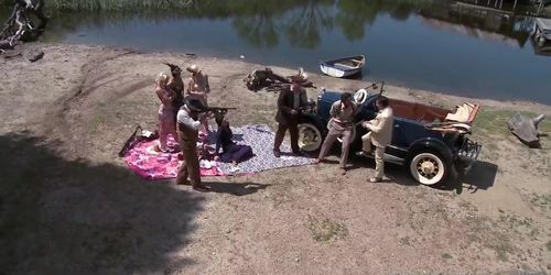 AdultMemberZone - All Star Outdoor Orgy (Billy Glide, Tommy Gunn, Dylan Ryder, Bobbi Starr, Natasha Marley, Julia Ann)