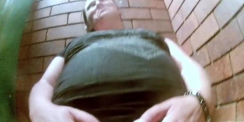 I penetrated my wife's pussy with a toy before wanking off