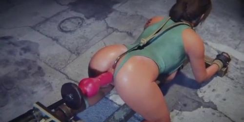 Lara Croft BDSM fucked and creampied 2020 (Jamie Lee, Lara Craft)
