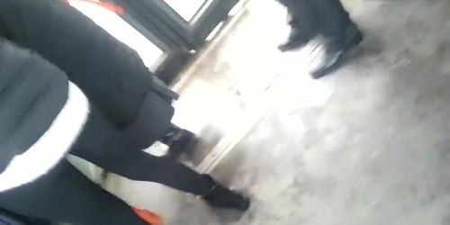 spy sexy teens leggigns and ass in bus romanian