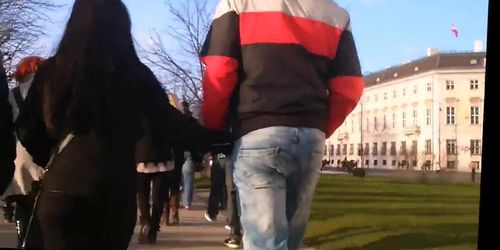 Black leggings teen candid - Tnaflix.com