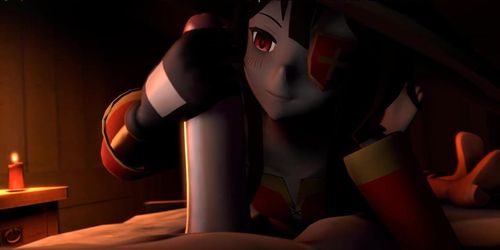 Naughty Megumin 3D