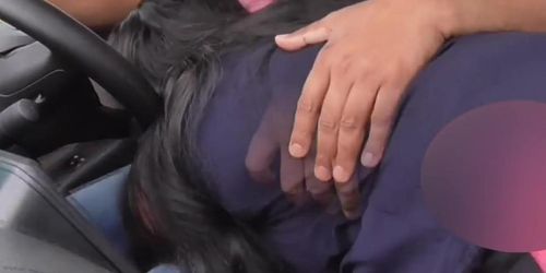 Indian Taxi Driver – Blowjob in Car