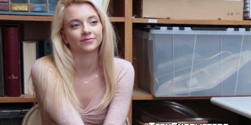 Teen wanted to steal unpunished but she got cock disciplined (Riley Star)