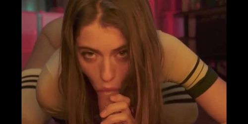solo teen deep throats dildo