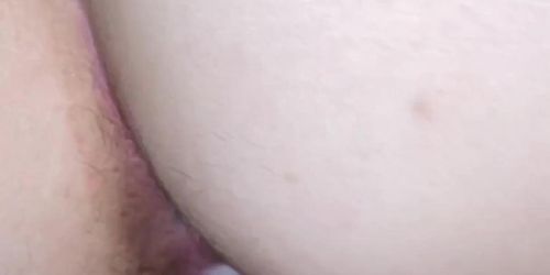 Amateur Wife messy creampie (Big cumshots)