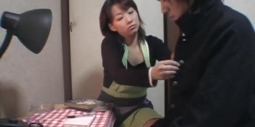 Japanese Handjob Punishment for Shoplifting (Manabu Kubota, Midori Yokoyama)