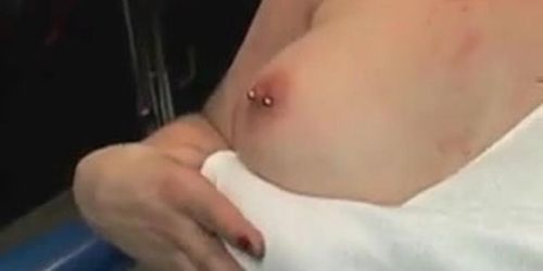 Tattoos piercings and fucking at interracial tattooshop orgy