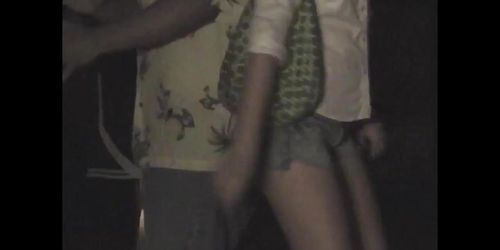 Extremely short shorts (candid)
