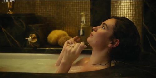 Lily James and Emily Beecham in sexy scenes