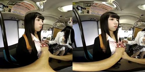 vr japanese time stop bus