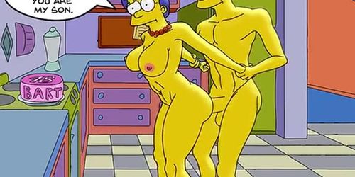Marge and Bart - Tnaflix.com