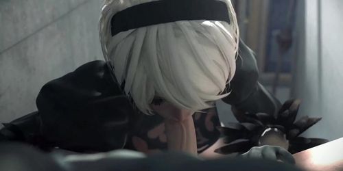 Nier Yorha 2B 3D Hentai