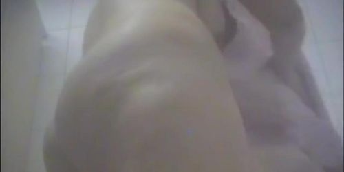 Hidden cam shower girl has the beautiful soft booty