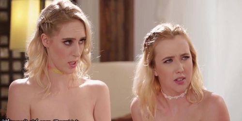 stepmother DP'd by Naughty Squirting stepdaughters! (Sarah Vandella)