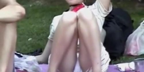 Look under the skirt
