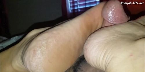 Midwest Milf Story approached at store about her BIG SOLES