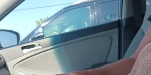 Quick dick flash car for milf