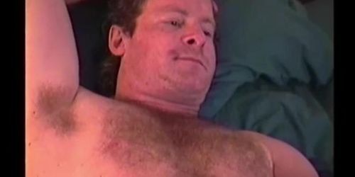 Amateur Mature Man Kevin Jacks Off and Cums