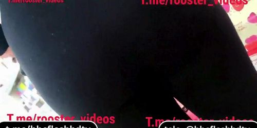 Flashing Cock In Store Turns Out To Be Win, Check Tele For Full Video