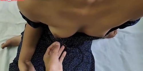 Hot Indian Stepsister Fucked Rough By Desi Stepbrother - Big Cock, Tight Pussy, Hindi Audio