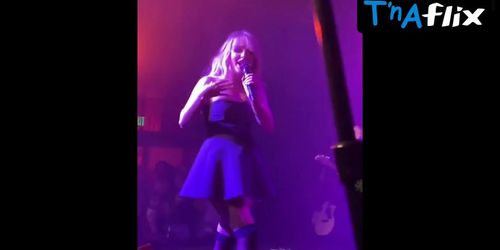 Mckenna Grace Breasts Scene  in Mckenna Grace Performing At The Troubadour Venue