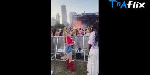 Mckenna Grace Breasts Scene  in Mckenna Grace Lollapalooza Festival Day 4
