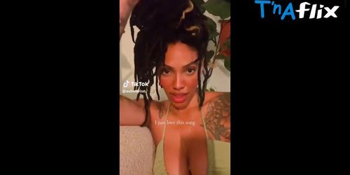 Aubin Wise Breasts Scene  in Aubin Wise Instagram / Tiktok