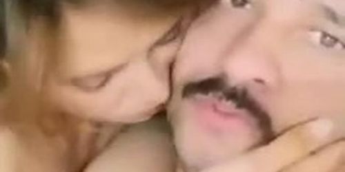 Pakistani Girl Enjoying With Her Uncle In Front Of Her Elder Step Sis Kissing Giving Blowjob