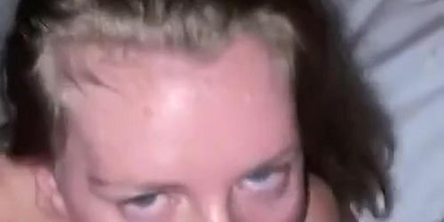 White girl blowjob bbc