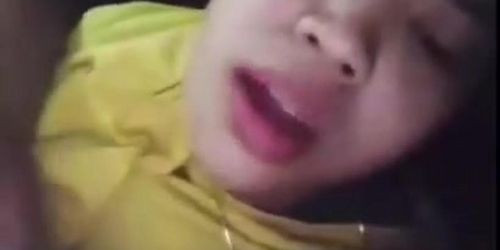 Ekspresi Istri Ketika Kena Batang Suami
