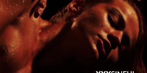 XXX SINFUL - Sensual cutie anal stretched doggystyle after hot pussy play (Cherry Kiss)