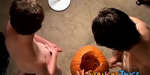 STRAIGHT THUGS - Billy and Chain having a special treat on a Halloween night (Jake Steed, Billy Glide, Daisy Chain)