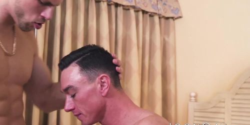 ICON GAY - Stunning Cade Maddox destroys Roman Todd until they burst thick cum