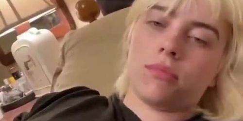 Billie Eilish Bikini Scene  in Billie Eilish Tiktok