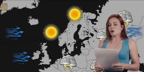 Voodooed Clemence Audiard Weather Girl Fetish