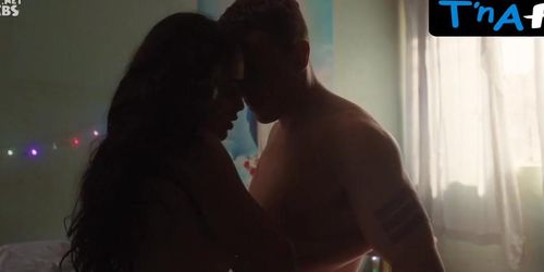 Melissa Barrera Breasts,  Underwear Scene  in Carmen