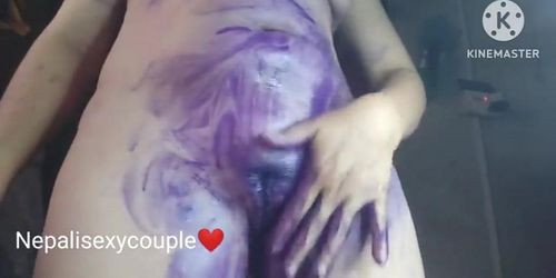Holi Festival Fun: Nepali Gf Fingered By Boyfriend In Desi Homemade Video