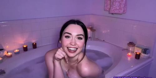 Sensual bath time
