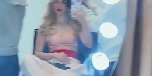 Mckenna Grace Breasts,  Underwear Scene  in Mckenna Grace Pink Bra