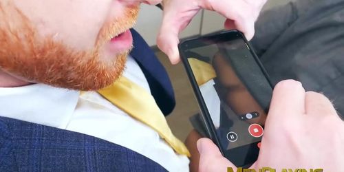 MEN PLAYING - Hardcore take turn ass drilling by redhead Leander and sexy Johnny Viper