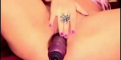Close-Up Webcam Footage of Her Intense Orgasm!