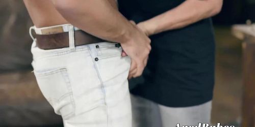 AGED BABES - Classy GILF gives long sensual blowjob before being railed (Payton Hall, Brad Hart)