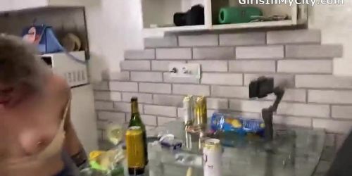 Student party orgy at the resort1