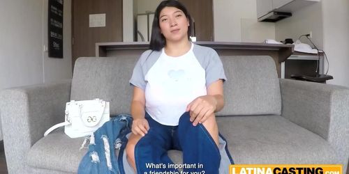 Massive Tits Latina Babe Titty Fucked And More At Amateur Casting!