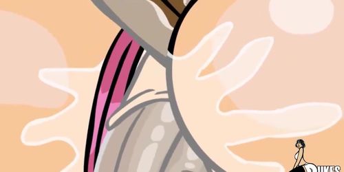Cartoon Flight Attendant Gets Fucked