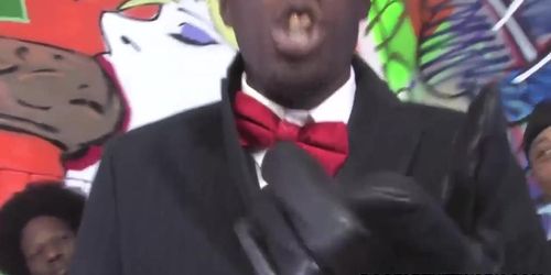 Jordan Blue Gets Her Face Fucked By Big Black Cocks